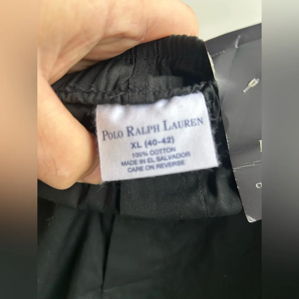 Polo by Ralph Lauren Black Boxers